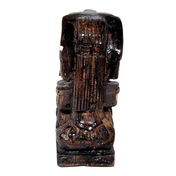Tiki Vintage Hand Carved Wood Wooden Carving Bar Totem Statue - Picture 3 of 8